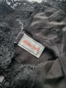 Lace Trimmed Brief Panty