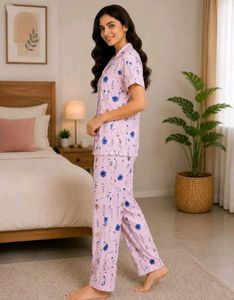 Cute Floral Print Pajama Set. WITH FREE GIFT 🎁
