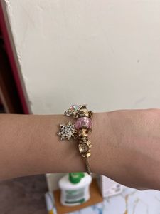 Charming Gold Charm Bracelet