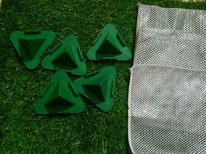 5 Mobile Stand And 3 Stell Scrubbing Cloth