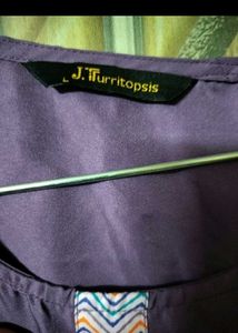 Purple Kurta bottom set