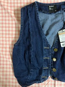 Y2k Denim Vest