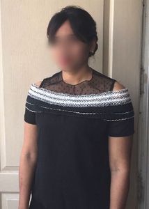 Elegant Black Cold Shoulder Top