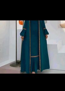 NEW DUBAI FANCY STYLE BURQAABAYAQAFTAN FOR WOMENS