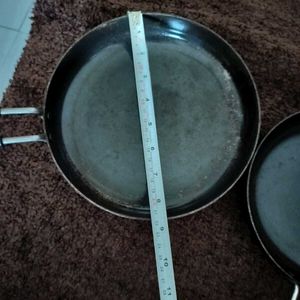 Iron Fry pan - Set of Two
