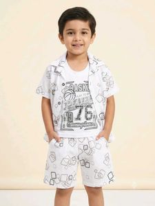 Boys Stylish 3-Piece Summer Clothing Set