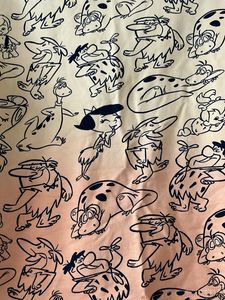 Cartoon Print Hoodie