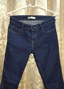 Navy Blue Skinny Fit Denim Jeans