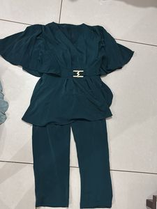 Stylish Emerald Co-ord Set