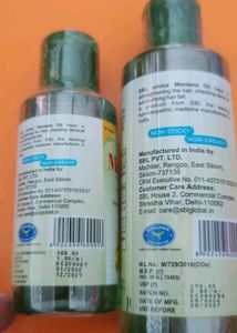 SBl Hair Growth Oil And Anti Dandruff Shampoo
