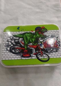 Cool Dinosaur T-Rex Lunch Box with Fork