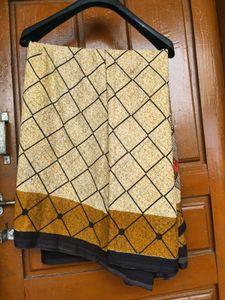 Crepe meterial saree