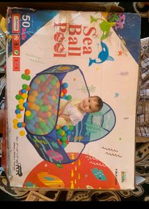 Ball pool with Basket net
