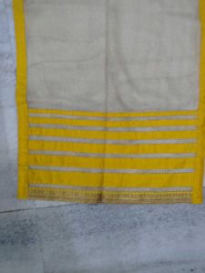 Embroidered Yellow Kurta Set