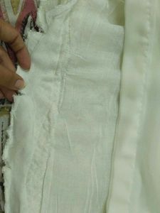 Elegant White Chikankari Kurta Set