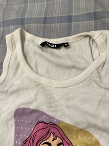 Graphic Print Tank Top