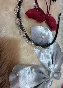 Elegant Beaded Hair Accessories Combo Set
