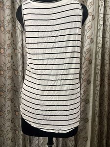 Striped V-Neck Tank Top