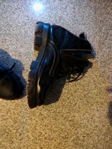 Black boots