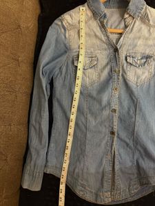 Classic Blue Denim Shirt