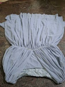 Elegant Drape Detail Dress