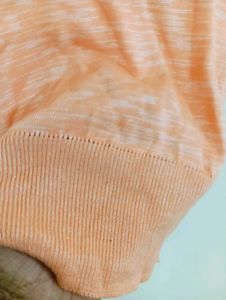 Chic Lace Trim Peach Tank Top