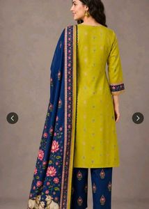Beautifully Printed Kurta Set with Dupatta