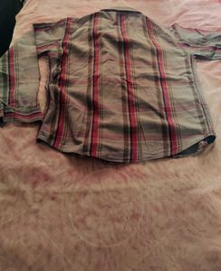 boys Plaid Casual Shirt