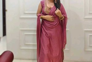 Stylish Lavender &amp; Blush Pink Kurta Set