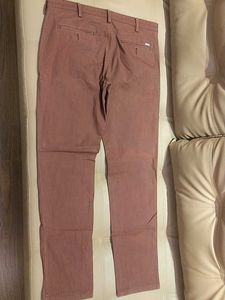Chic Rose Colored Casual Pants