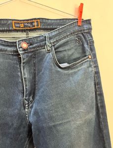 Men's Dark Wash Denim Jeans