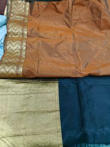 Silk blouse pieces 1+1 (95 cmx 65 cm)