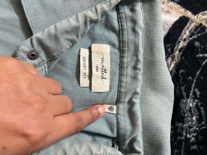 light sea green Casual T-shirt