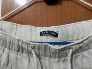 Striped Casual Trousers
