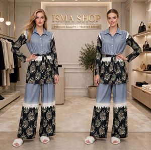 Stylish Printed Kurta Set with Palazzo Pants