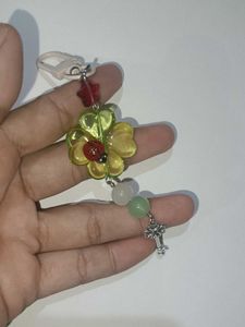 Lucky clover keychain