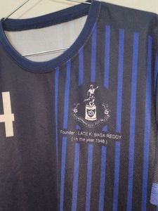 Men's Blue Graphic T-Shirt