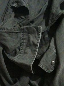 Indian Terrain Men's Black Denim Shirt