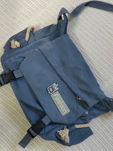 Stylish Blue Messenger Bag