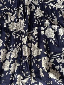 Floral Print V-Neck Dress