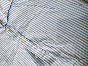 women Striped Button-Up Shirt