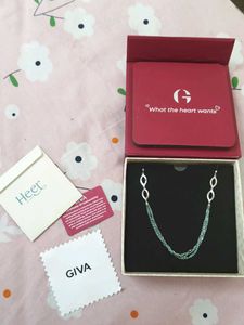 Elegant Silver Turquoise Necklace