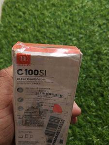 JBL C100SI In-Ear Headphones Blue