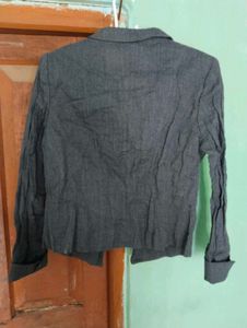 Offer prices,Length 24half,Chic Grey Blazer