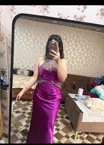Elegant Purple Evening Gown🎀🦋🌻
