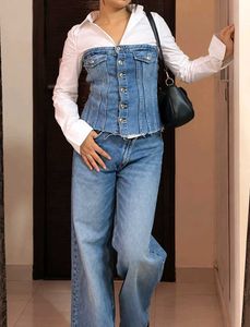 New Denim Corset Top