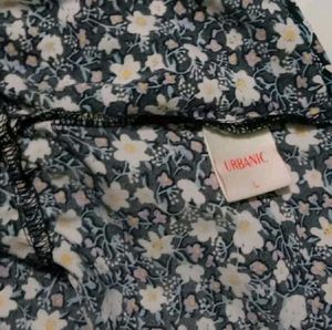 Floral Print Ruffle Mini Dress