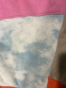 Pink &amp; Blue Tie-Dye kids Sweatshirt