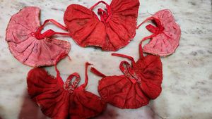 Set of 5 Embroidered Waistbands