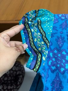 Boho Turquoise Chic Kurta / Mini Dress